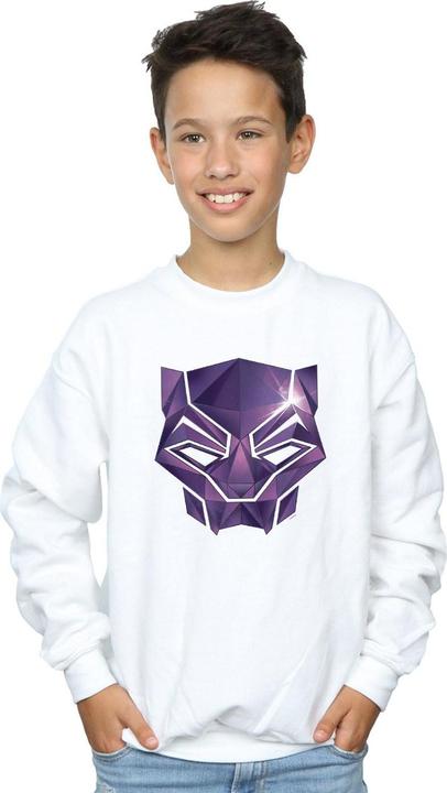 Immagine prodotto Avengers Infinity War Black Panther Geometric Felpa Ragazzi (152, 158)