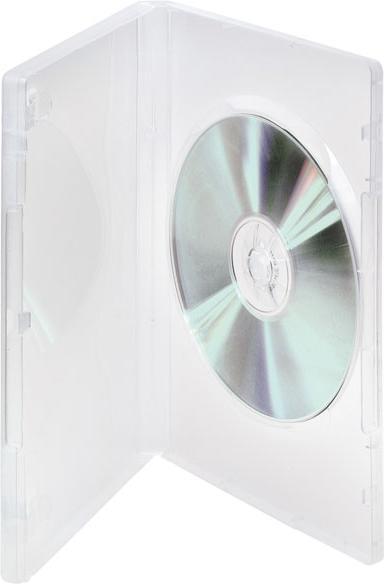 Produktbild Vivanco DVD Case f??r eine DVD, 5er Pack, transparent