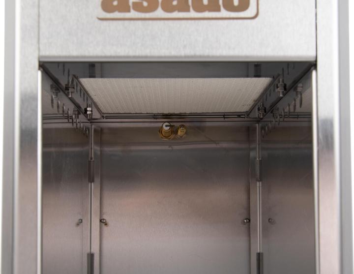 Actual product image Asado 800 compact top heat grill