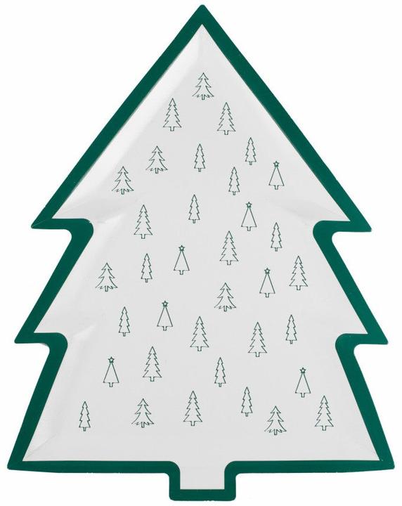 Produktbild Ginger Ray Pappteller für Weihnachten (8 x)