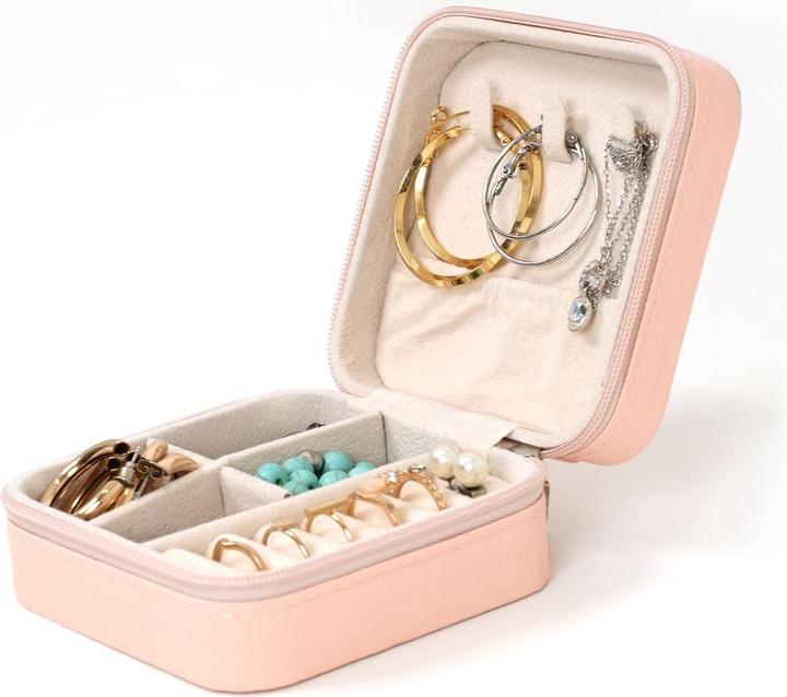 Produktbild Hermex Reise-Schmuckkästchen Schmucketui Schmuckschatulle Travel Jewelry Box