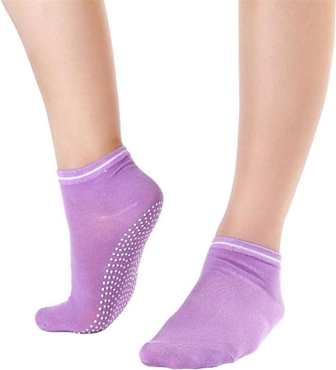 Immagine prodotto JTI Calze da yoga antiscivolo - Viola (Confezione singola, 35 - 39)