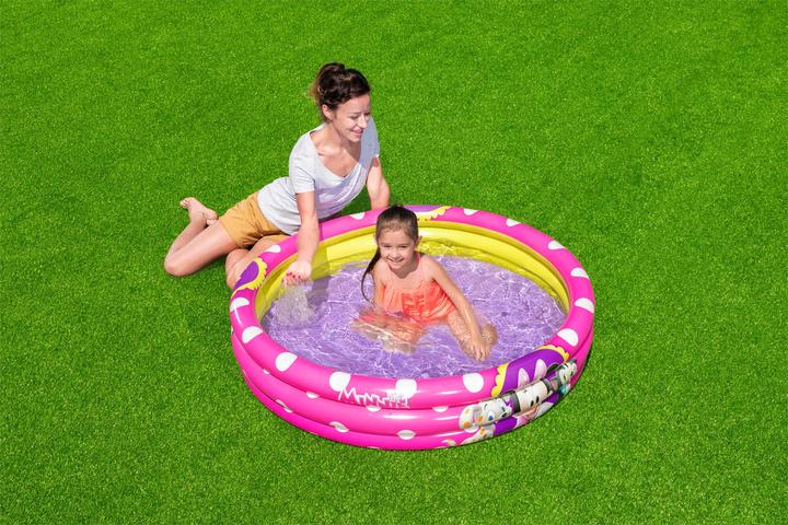 Produktbild Bestway Aufblasbarer Pool Minnie Mouse für Kinder 122 x 25 cm 91079