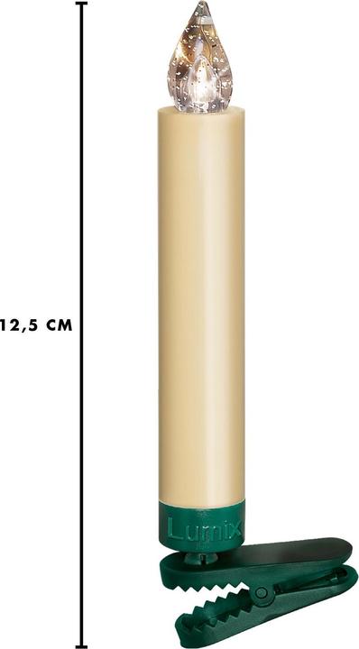 Produktbild Krinner LED Christbaumkerze Superlight Starter-Set (10 x)