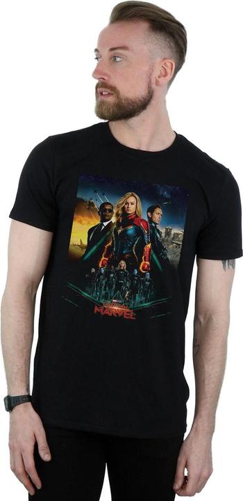 Image du produit - T-shirt CAPTAIN MOVIE STARFORCE POSTER - Homme (XL)