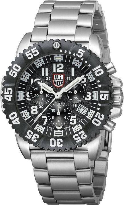 Actual product image Luminox Navy Seal Colormark 3180 (Analogue wristwatch, Chronograph, Diving watch, Swiss made, 44 mm)