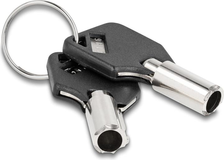 Produktbild Navilock Delock Notebook Sicherungskabel für USB Typ-A Buchse mit Schlüssel