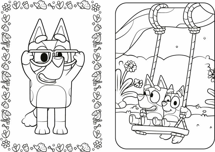 Image du produit BLUEY - Jeu et divertissement - Un livre de coloriage