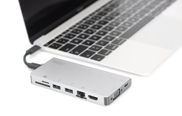 Immagine prodotto Digitus DA-70866 (USB-C, 8 Porti)
