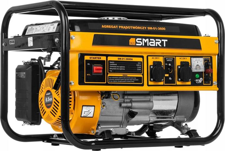 Produktbild Smart365 Benzin-Einphasengenerator SM-01-3600 2800 W (2500 W, 15 l)