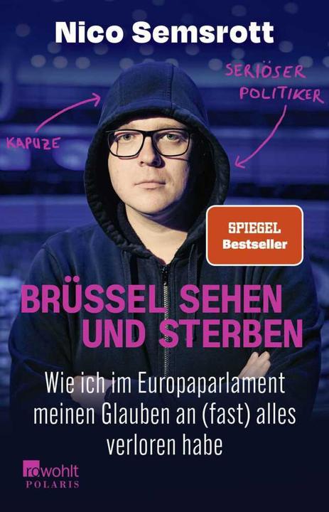 Actual product image Semsrott:Brüssel sehen und sterben (German, Nico Semsrott, 2024)