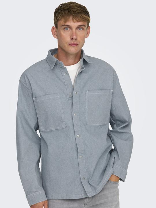 Produktbild Only & Sons ONSDAGO Jeanshemd Jeanshemd (XL)
