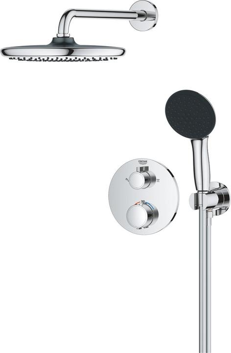 Immagine prodotto Grohe Precision Thermostat Duschsystem Unterputz mit Vitalio Start 250 (1 Strahlart) und Vitalio Comfort 1