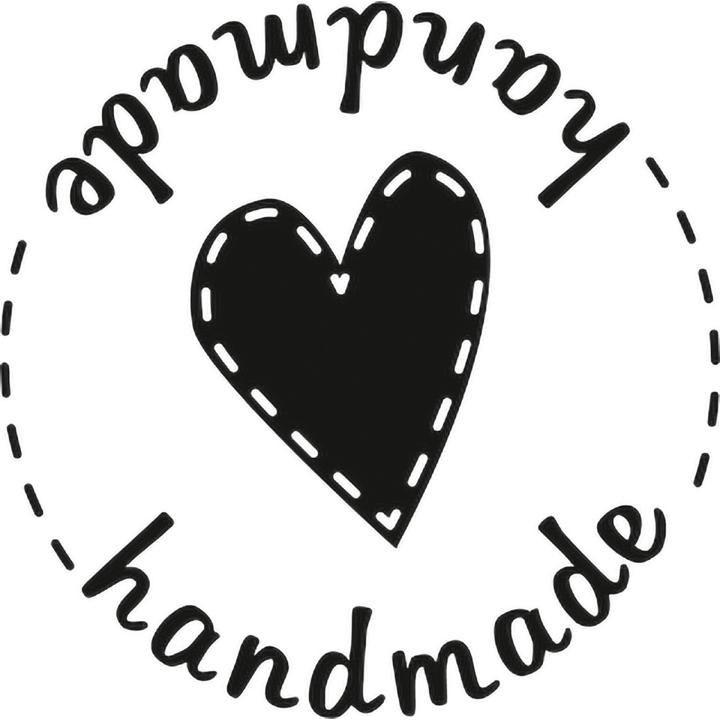 Actual product image Heyda Stamp handmade 3.2cm 211803001 Wood matt