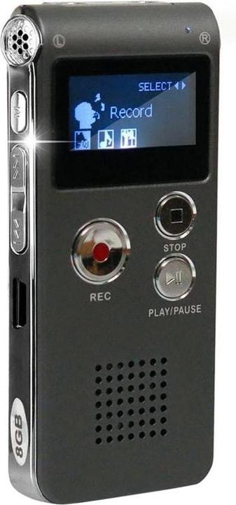 Actual product image JTI Dictation machine with MP3 function (8 GB)