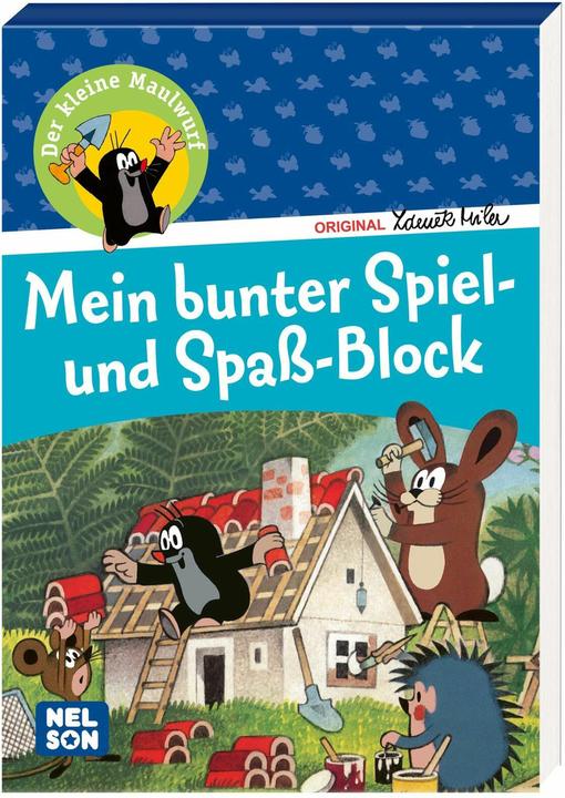 Actual product image Der kleine Maulwurf: Mein bunter Spiel- und Spass-Block