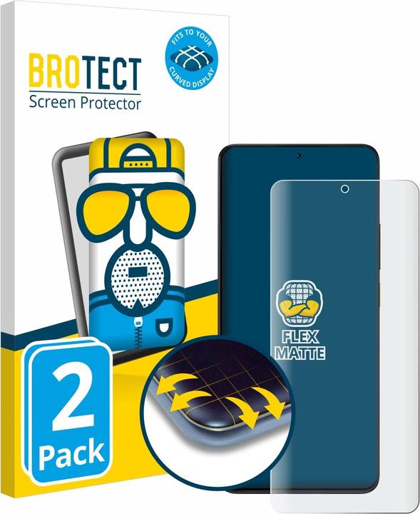 Immagine prodotto BROTECT Full-Cover Pellicola Opaca (2 Pezzo/i, Xiaomi Poco X6 Pro)