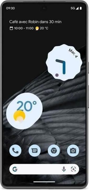 Produktbild Google Pixel 7 (128 GB, Obsidian, 6.30", SIM + eSIM, 50 Mpx, 5G)