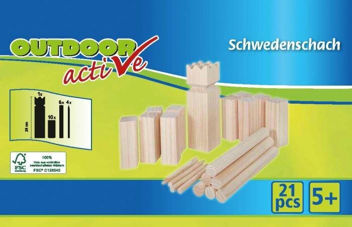 Actual product image Outdoor Active OA Swedish chess Kubb