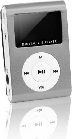 Immagine prodotto Setty MP3 con LCD + auricolari argento (32 GB)