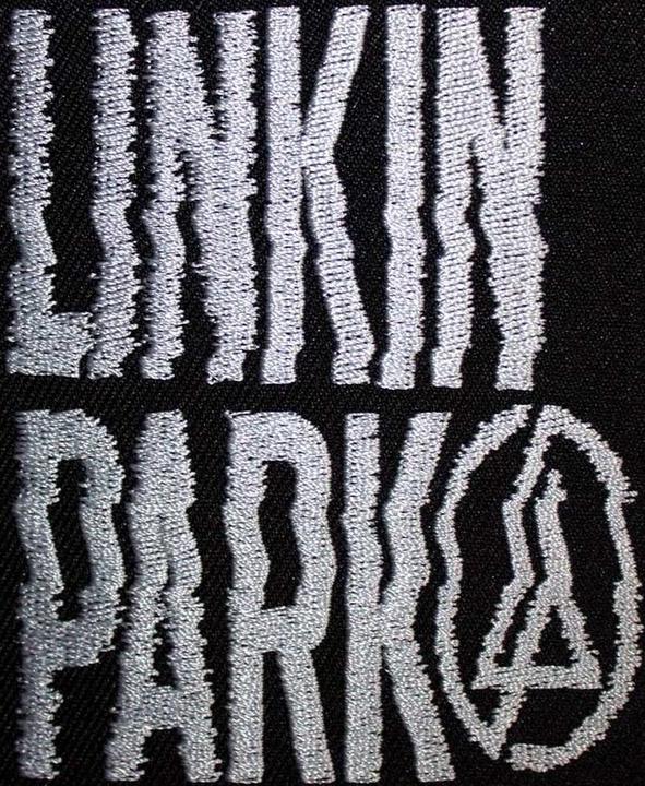 Actual product image Linkin Park Shift Woven Iron On Patch