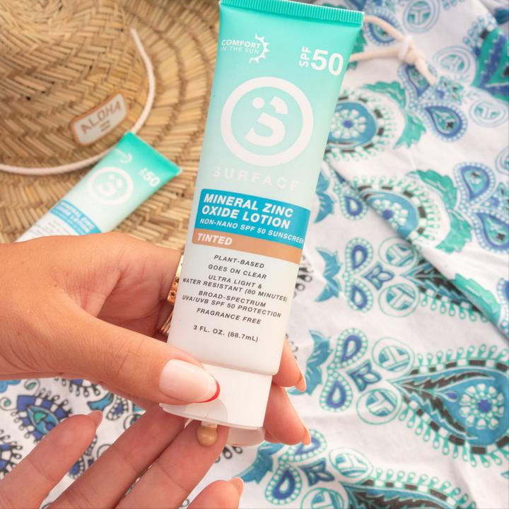 Produktbild Surface Mineral Zinc Oxide Lotion getönt (Sonnencreme, SPF 50)