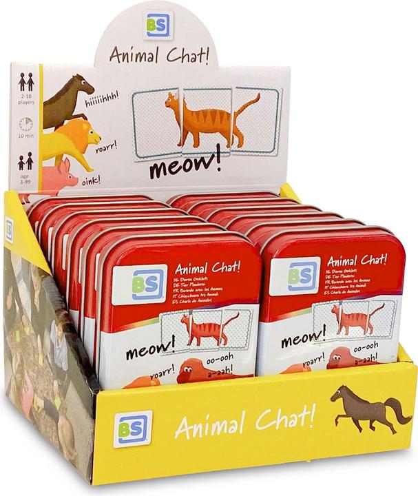 Actual product image BS Animal chat (German, French, Italian, English)