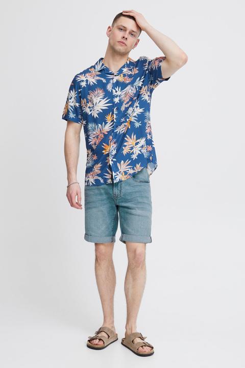 Immagine prodotto Indicode Quentin Pantaloncini Di Jeans Shorts Bermuda Da Uomo elasticizzato Regular- Fit (3XL)