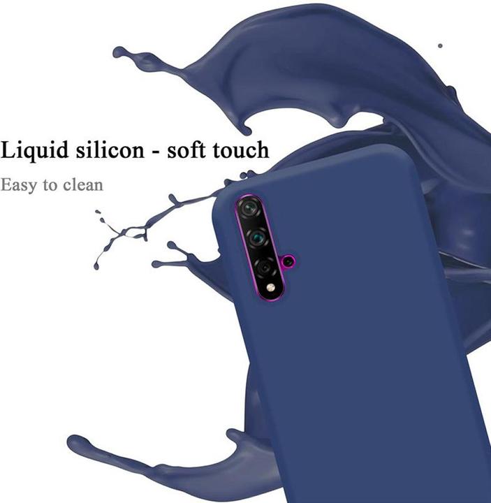 Immagine prodotto Cadorabo Copertura della cassa del silicone liquido TPU (Huawei Nova 5T, TCL 20S, K20)