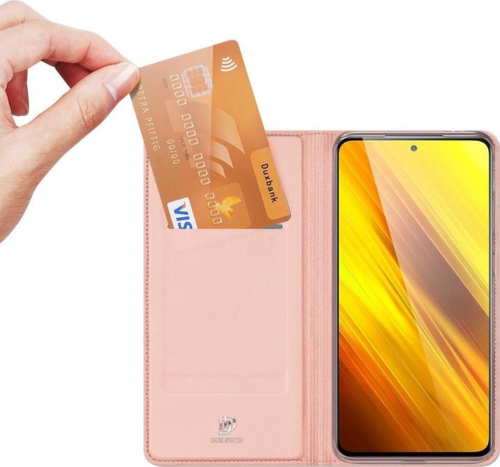 Produktbild Dux Ducis Xiaomi Poco X3 - Flip Folio Case roségold (Xiaomi Poco X3 NFC)