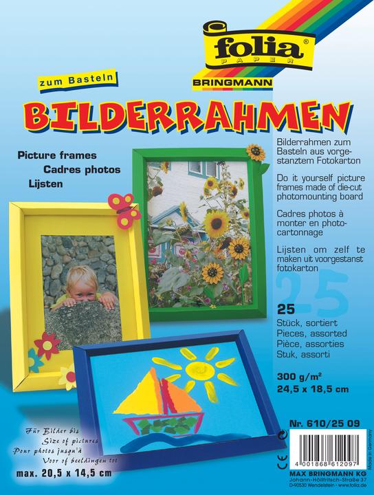 Folia Bilderrahmen aus Fotokarton 300g/m², 24,5x18,5cm (300 g/m²)