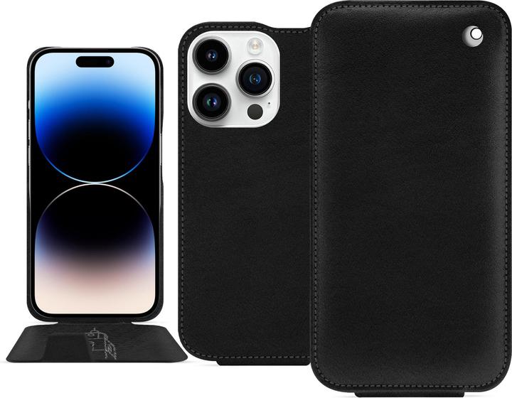 Actual product image Noreve Vertical leather shell (Apple iPhone 15 Pro)