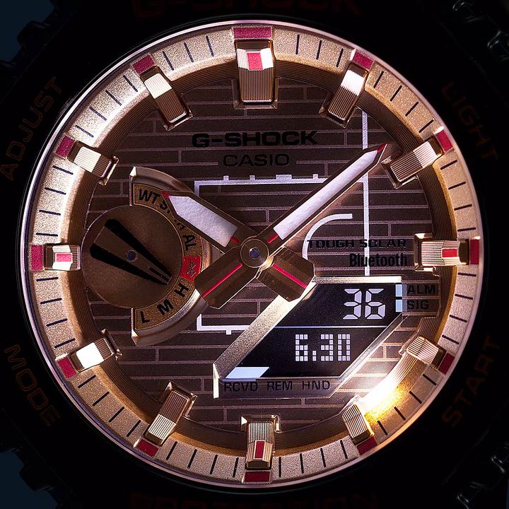 Immagine prodotto G-Shock GBM-2100RH-1A (Orologio sportivo, Orologio da polso analogico, Orologio digitale, 44 mm)