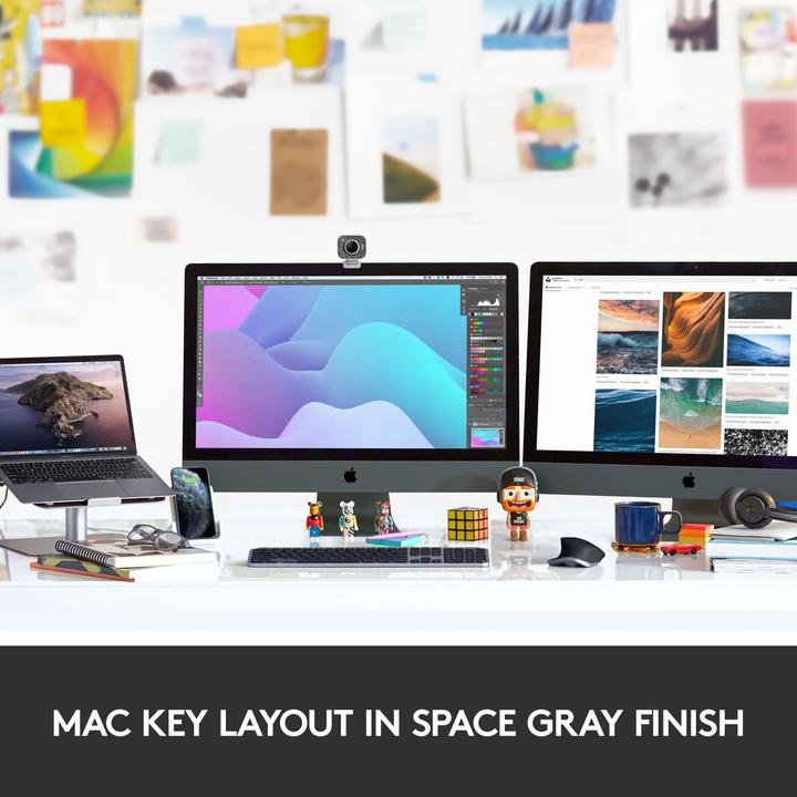Produktbild Logitech MX Keys für Mac (CH, Kabellos)