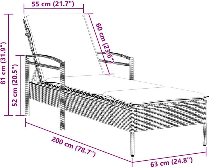 Actual product image VidaXL Kennet (200 cm)