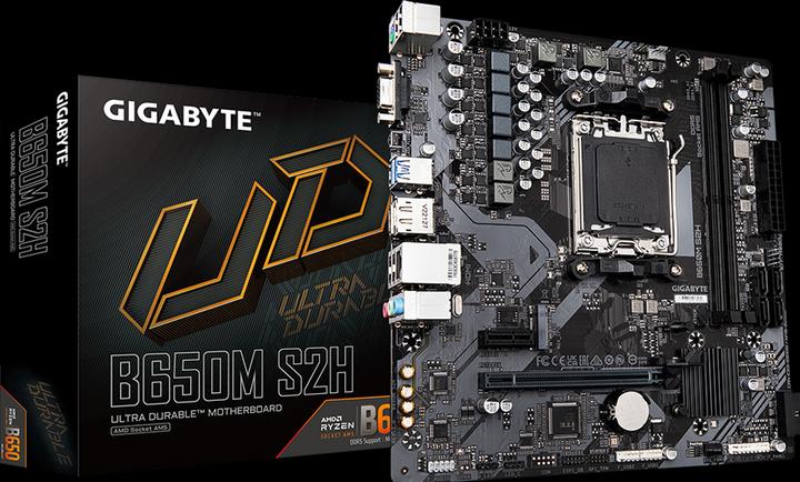 Image du produit Gigabyte MB GBT AMD AM5 B650M DS2H (rev 1.0) (AM5, AMD B650, mATX)