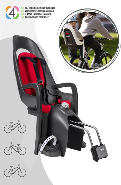 Actual product image hamax Caress (Seat tube, Carrier)