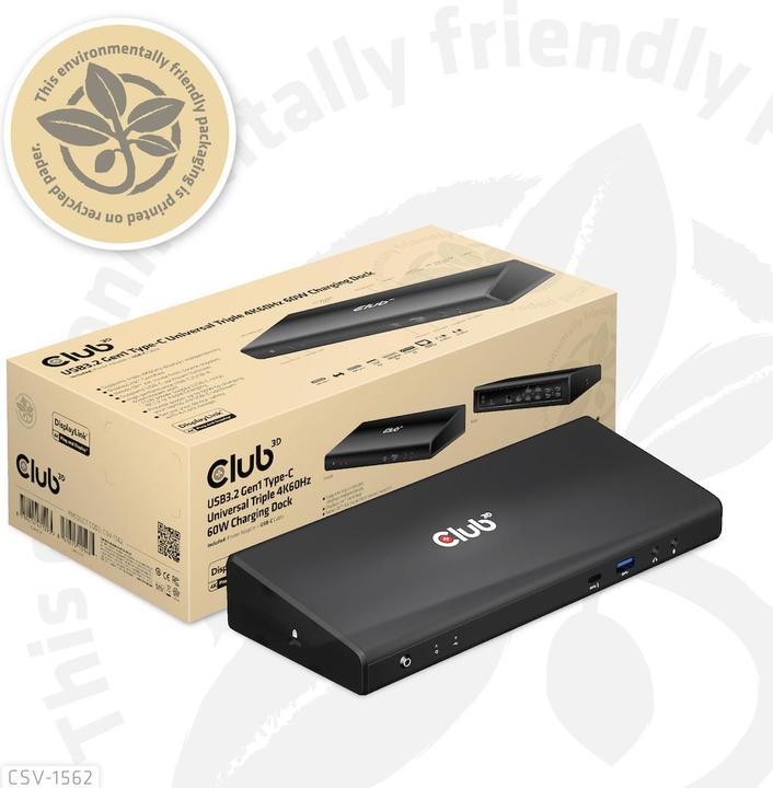 Immagine prodotto Club 3D CSV-1562 (USB-C, 5 Porti)
