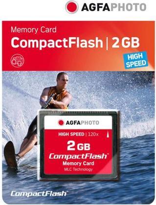 Produktbild AGFAPHOTO Compact Flash 2GB High Speed 120x MLC (2 GB, CF)