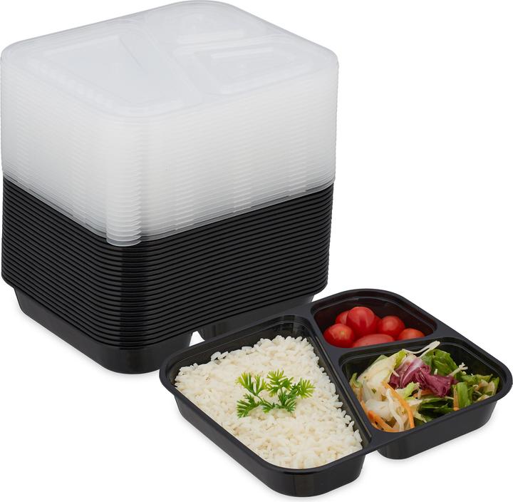 Relaxdays 24x Meal-Prep-Boxen