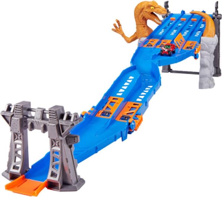Actual product image Zuru Metal Machines - Playset - 4 Lane Raptor Attack Set (6740)