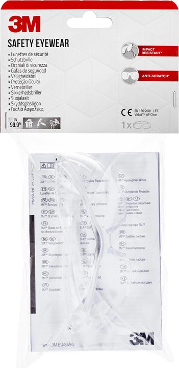 Image du produit 3M Lunettes de protection Virtua AP-claires