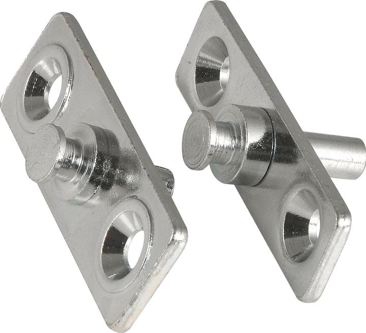 Image du produit Geze FPS Kit de plaques de fixation, fenêtres en alliage léger (1 pcs)