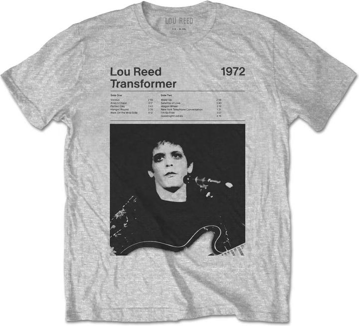 Produktbild Lou Reed Transformer Track List (XXL)