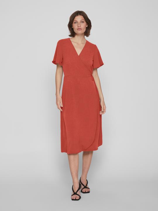 Image du produit Vila VILOVIE Kurzärmeliges Wickelkleid (34)