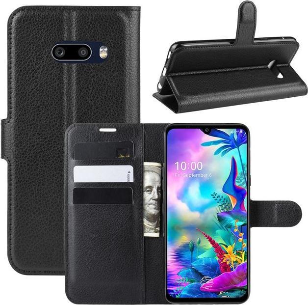 Produktbild MU Classic Litchi Leder Bookcover Series (LG G8X ThinQ)