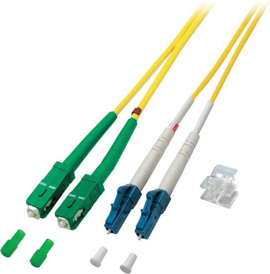 Image du produit Magni EFB-Elektronik o0362.1 1 m SC/APC LC/UPC jaune Câble à fibre optique - câble à fibre optique de (1 (1 m)