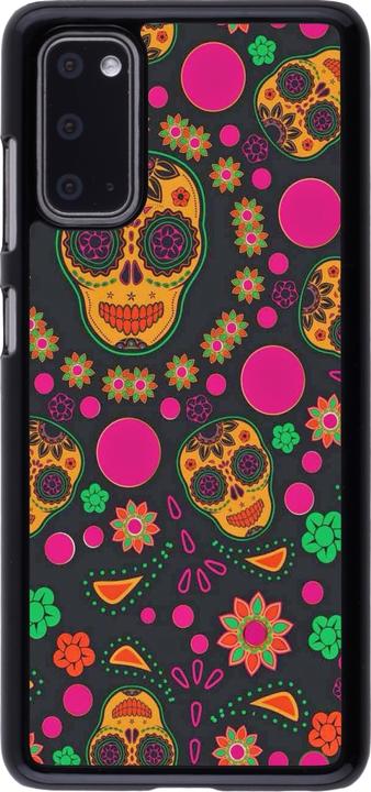 Produktbild PhoneLook Hülle Halloween 22 colorful mexican skulls (Samsung Galaxy S20)