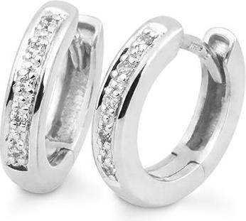 Produktbild Breuning Creolen - BRILL 0,09 Ct. H/si (585, - Gold)