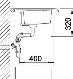 Image du produit Blanco Zenar XL 6 S (Éviers à poser, 100 cm, 51 cm)